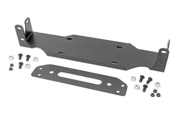 Rough Country Lift Kits & Suspension | 1350 Offroad - Rough Country Hidden Winch Mounting Plate - 10652 - Image 1