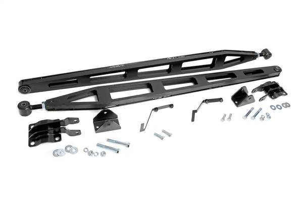 Rough Country Lift Kits & Suspension | 1350 Offroad - Rough Country Traction Bar Kit, for 5-6-in Lift, Axle Brackets, Frame Brackets, Hardware - 1070A - Image 1