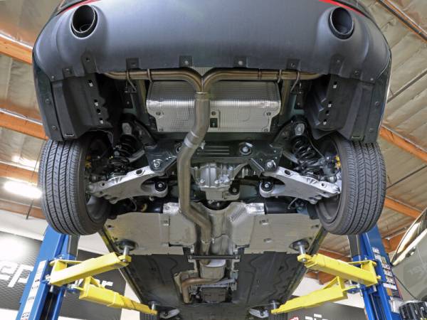 aFe Power Performance Parts & Installation | 1350 Offroad - aFe MACH Force-Xp 2-in to 2-1/2-in Stainless Steel Cat-Back Exhaust System Alfa Romeo Giulia 17-26 L4-2.0L (t) - 49-36903 - Image 1
