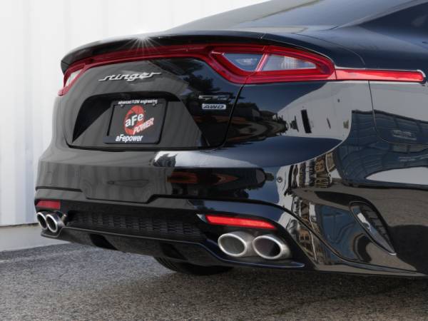 aFe Power Performance Parts & Installation | 1350 Offroad - aFe Gemini XV 3-in to 2-1/2 304 Stainless Steel Cat-Back Exhaust System with Cut-Out - 49-37034 - Image 1