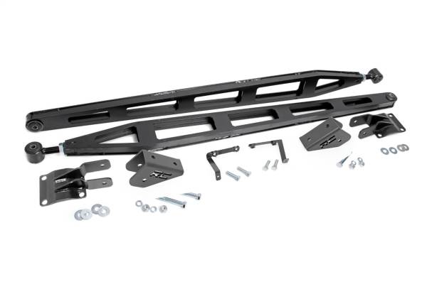 Rough Country Lift Kits & Suspension | 1350 Offroad - Rough Country Traction Bar Kit, for Models with 2-6-in Lift, Axle Brackets, Frame Brackets, Hardware - 11017 - Image 1