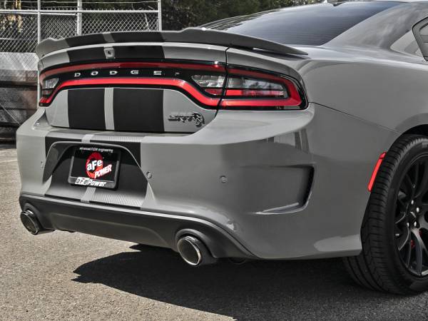 aFe Power Performance Parts & Installation | 1350 Offroad - aFe MACH Force-Xp 4-1/2-in Carbon Fiber OE Replacement Exhaust Tips - 49C32068-C - Image 1