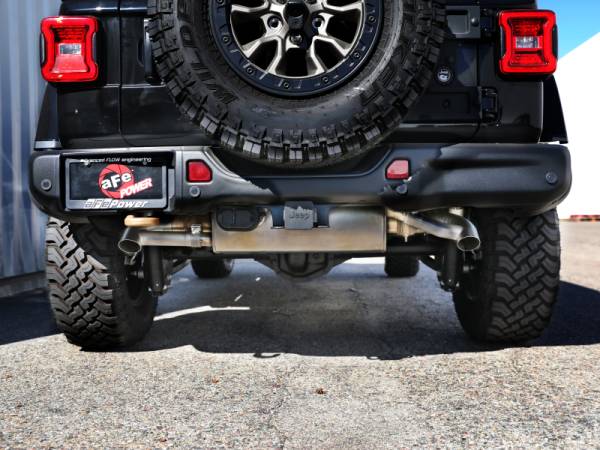 aFe Power Performance Parts & Installation | 1350 Offroad - aFe MACH Force-Xp 304 Stainless Steel OE Replacement Exhaust Tips Brushed - 49C38102-H - Image 1