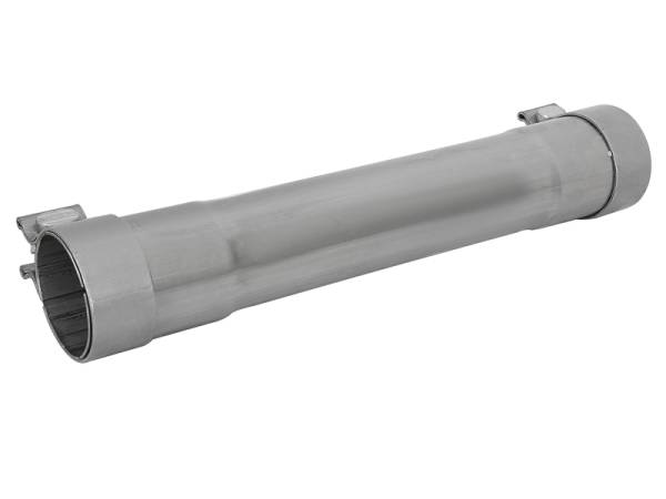 aFe Power Performance Parts & Installation | 1350 Offroad - aFe MACH Force-Xp 304 Stainless Steel Resonator Delete Pipe 3-in Inlet/Outlet x 3-in Dia. x 16-in Overall Length with Clamps - 49M10007 - Image 1
