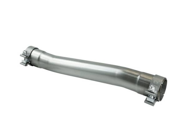 aFe Power Performance Parts & Installation | 1350 Offroad - aFe MACH Force-Xp 2-1/2-in 409 Stainless Steel Muffler Delete Pipe 2-1/2-in ID Inlet/Outlet x 24-in Overall Length - 49M30053 - Image 1