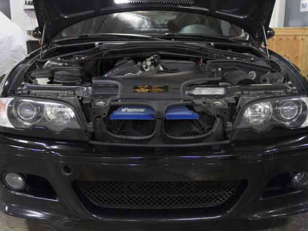aFe Power Performance Parts & Installation | 1350 Offroad - aFe Dynamic Air Scoop D.A.S. Blue BMW 323i/325i/330i/M3 (E46) 99-06 L6-2.5/3.0/3.2L - 54-10468-L - Image 1
