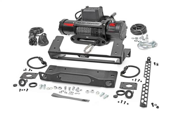 Rough Country Lift Kits & Suspension | 1350 Offroad - Rough Country Winch Mounting Plate, Mounting Bracket, Sensor Mount Kit, [2] Sensor Mount Plate - 51094 - Image 1