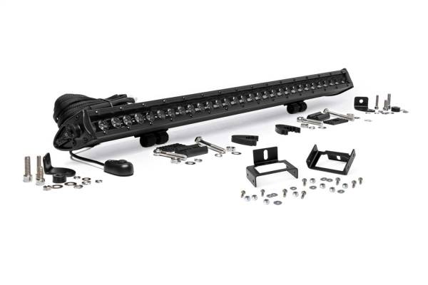 Rough Country Lift Kits & Suspension | 1350 Offroad - Rough Country LED Grille Kit, 30-in, Black, Series Cree, Single - 70770 - Image 1
