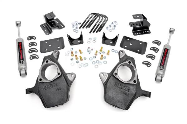 Rough Country Lift Kits & Suspension | 1350 Offroad - Rough Country Spindle Lowering Kit - 722.20 - Image 1