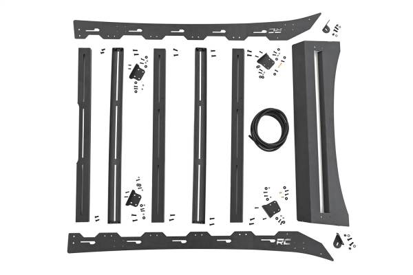 Rough Country Lift Kits & Suspension | 1350 Offroad - Rough Country Roof Rack System, 250 lbs. Weight, Stainless Steel - 73106 - Image 1