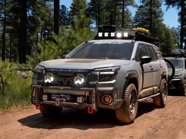 aFe Power Performance Parts & Installation | 1350 Offroad - aFe Terra Guard Bull Bar with Winch Mount Subaru Outback Wilderness (BU) 2026 H4-2.4L (t) - 79-27033 - Image 1