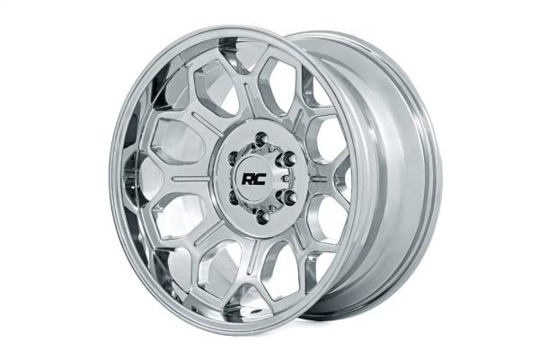 Rough Country Lift Kits & Suspension | 1350 Offroad - Rough Country Series 77 Wheel, One-Piece, Chrome, 22x12-in, 8x170, 44mm Offset - 77224411 - Image 1