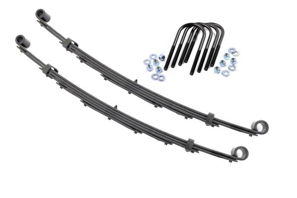 Rough Country Lift Kits & Suspension | 1350 Offroad - Rough Country Leaf Spring, Front, 4-in, 44-in Length, 3.11-in Uncompressed Arch - 8001KIT - Image 1
