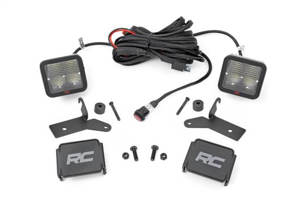 Rough Country Lift Kits & Suspension | 1350 Offroad - Rough Country Spectrum LED Light Bar, Hinge Mount, 2-in, Pair - 80052 - Image 1
