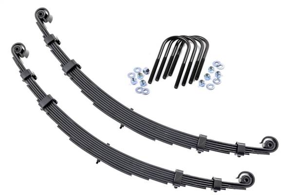 Rough Country Lift Kits & Suspension | 1350 Offroad - Rough Country Leaf Spring, Front, 2.5-in, 38-in Length, 5.125-in Uncompressed Arch - 8005KIT - Image 1