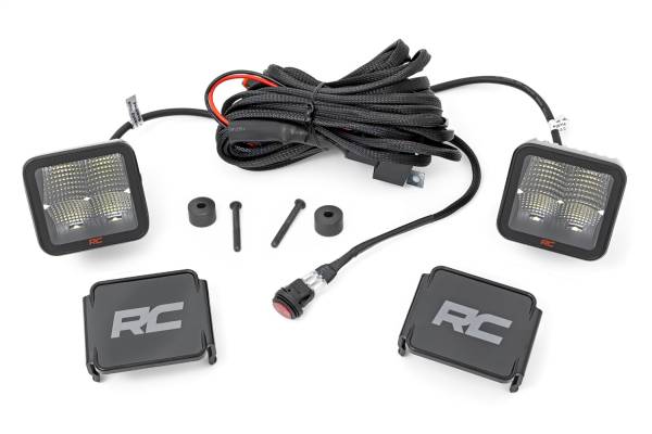Rough Country Lift Kits & Suspension | 1350 Offroad - Rough Country Spectrum LED Light Bar, Cowl Mount, 2-in, Pair - 80062 - Image 1