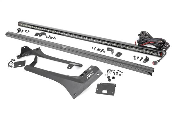 Rough Country Lift Kits & Suspension | 1350 Offroad - Rough Country Spectrum LED Light Bar, Upper, Windshield Mount, with 50-in Single Row - 80065 - Image 1