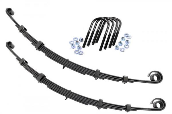 Rough Country Lift Kits & Suspension | 1350 Offroad - Rough Country Leaf Spring, Front, 2.5-in, 42.5-in Length, 5.125-in Uncompressed Arch - 8007KIT - Image 1