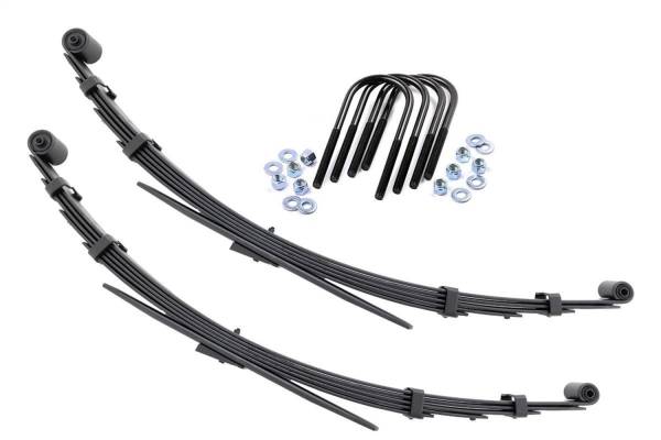 Rough Country Lift Kits & Suspension | 1350 Offroad - Rough Country Leaf Spring, Rear, 3-in, 45.5-in Length, 7.75-in Uncompressed Arch - 8023KIT - Image 1