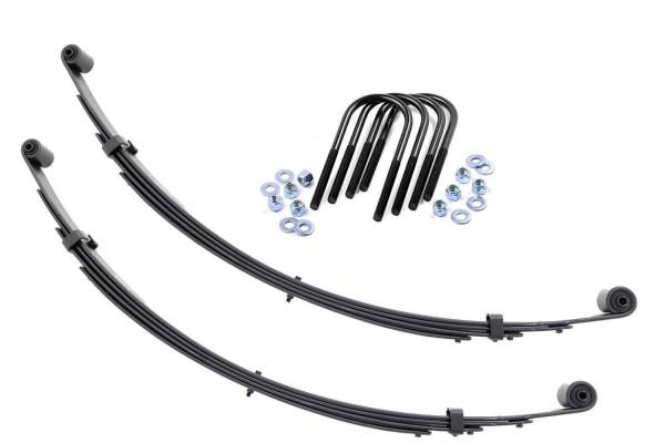 Rough Country Lift Kits & Suspension | 1350 Offroad - Rough Country Leaf Spring, Rear, 3-in, 52-in Length, 9.5-in Uncompressed Arch - 8032KIT - Image 1