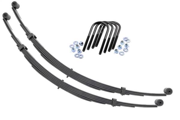 Rough Country Lift Kits & Suspension | 1350 Offroad - Rough Country Leaf Spring, Rear, 2.5-in, 54-in Length, 7.75-in Uncompressed Arch - 8040KIT - Image 1
