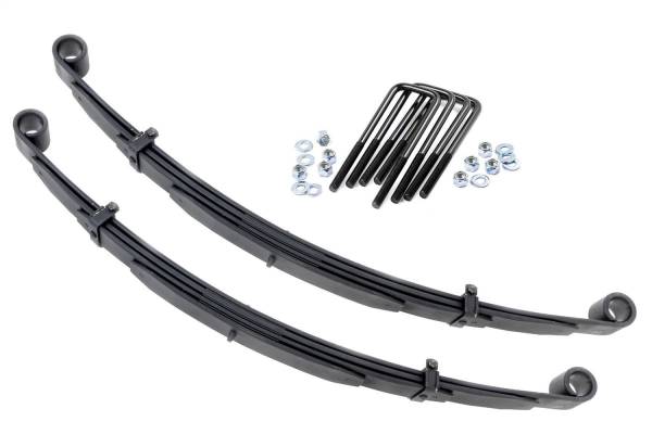 Rough Country Lift Kits & Suspension | 1350 Offroad - Rough Country Leaf Spring, Front, 4-in, 53.5-in Length, 6.5-in Uncompressed Arch - 8044KIT - Image 1