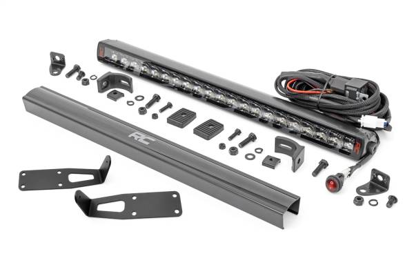 Rough Country Lift Kits & Suspension | 1350 Offroad - Rough Country Spectrum LED Light Bar, Bumper Mount, 20-in Single Row - 80568 - Image 1