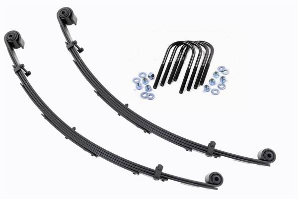 Rough Country Lift Kits & Suspension | 1350 Offroad - Rough Country Leaf Spring, Front, 4-in, 52-in Length, 10-in Uncompressed Arch - 8057KIT - Image 1