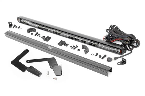 Rough Country Lift Kits & Suspension | 1350 Offroad - Rough Country Spectrum LED Light Bar, Lower Grill Mount, 30-in Single Row - 80668 - Image 1