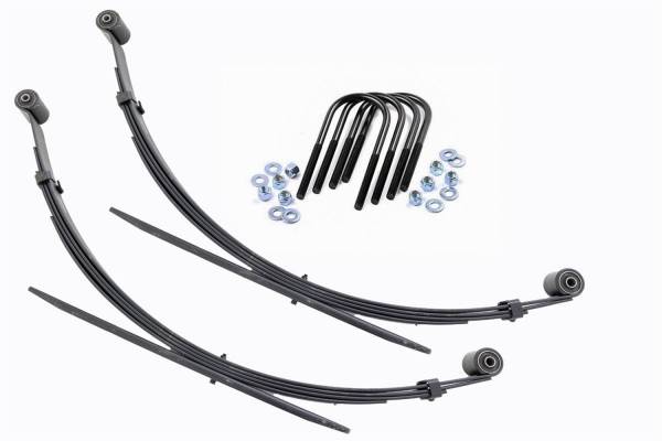 Rough Country Lift Kits & Suspension | 1350 Offroad - Rough Country Leaf Spring, Rear, 4-in, 52-in Length, 12.5-in Uncompressed Arch - 8066KIT - Image 1