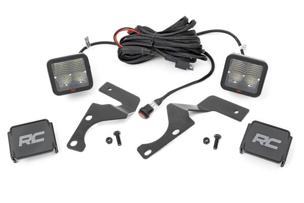 Rough Country Lift Kits & Suspension | 1350 Offroad - Rough Country Spectrum LED Light Bar, Ditch Mount, 2-in Spot, Pair - 80796 - Image 1