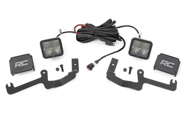 Rough Country Lift Kits & Suspension | 1350 Offroad - Rough Country Spectrum LED Light Bar, Ditch Mount, 2-in Spot, Pair - 80841 - Image 1