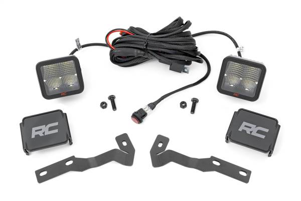 Rough Country Lift Kits & Suspension | 1350 Offroad - Rough Country Spectrum LED Light Bar, Ditch Mount, 2-in, Pair, Spot - 81080 - Image 1