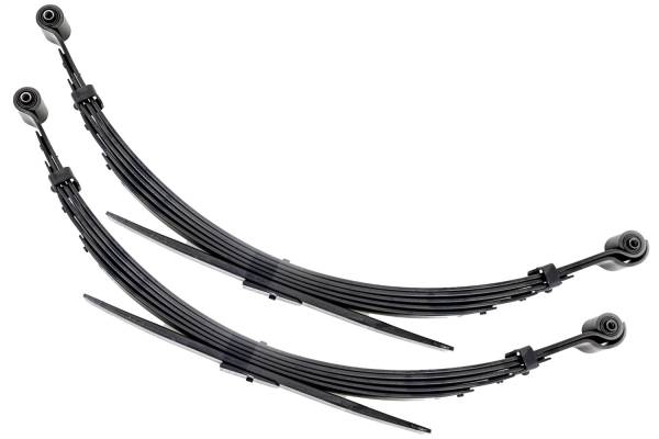 Rough Country Lift Kits & Suspension | 1350 Offroad - Rough Country Leaf Spring, Front, 4-in, 48-in Length, 11-in Uncompressed Arch, 27-in Uncompressed Half Length - 8200KIT - Image 1