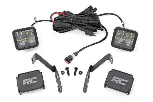 Rough Country Lift Kits & Suspension | 1350 Offroad - Rough Country Spectrum LED Light Bar, Ditch Mount, 2-in, Pair, Spot - 82059 - Image 1