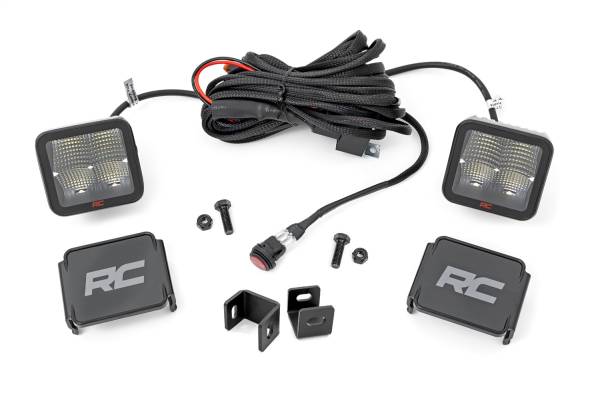 Rough Country Lift Kits & Suspension | 1350 Offroad - Rough Country Spectrum LED Light Bar, Ditch Mount, 2-in, Pair, Spot - 82071 - Image 1