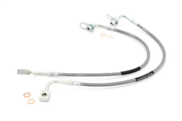 Rough Country Lift Kits & Suspension | 1350 Offroad - Rough Country Brake Lines, Front - 89309 - Image 1