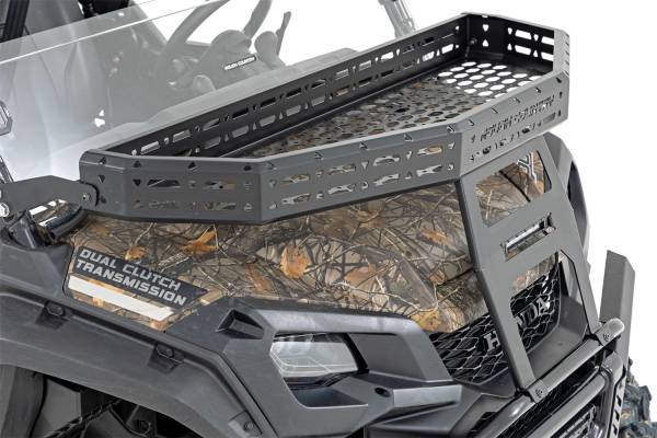 Rough Country Lift Kits & Suspension | 1350 Offroad - Rough Country Cargo Rack, Front, Black Series LED, 6-in Light, Slime Line - 92059 - Image 1
