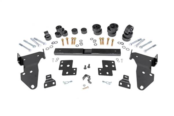 Rough Country Lift Kits & Suspension | 1350 Offroad - Rough Country Body Lift Kit, 1.25-in Lift, Bumper Brackets, Rear Bumper Support Tube, Hardware - 923 - Image 1
