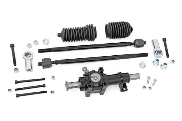 Rough Country Lift Kits & Suspension | 1350 Offroad - Rough Country Rack & Pinion, HD, Black - 93115 - Image 1