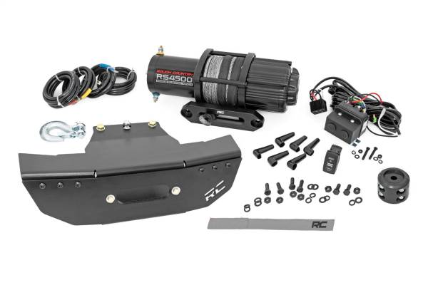 Rough Country Lift Kits & Suspension | 1350 Offroad - Rough Country Winch Mounting Plate, RS4500S - 93156 - Image 1