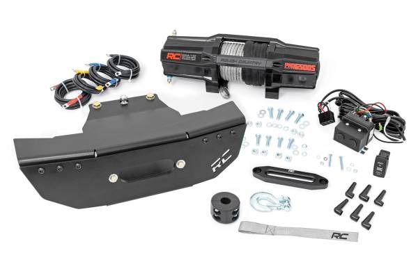 Rough Country Lift Kits & Suspension | 1350 Offroad - Rough Country Winch Mounting Plate, RS6500S - 93157 - Image 1