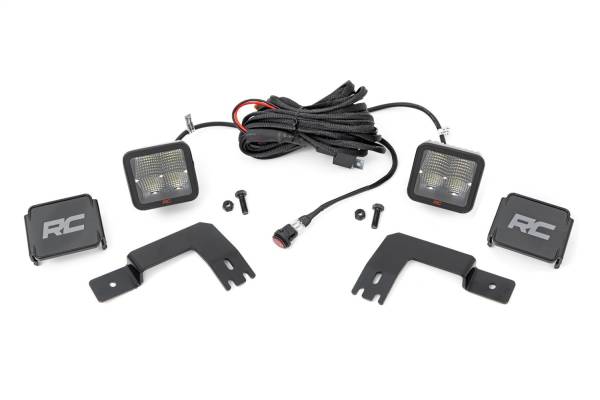 Rough Country Lift Kits & Suspension | 1350 Offroad - Rough Country LED Light Bar, 2in, Spectrum Series, Pair, Under Bed Mount, Polaris XPEDITION ADV 5 - 93189 - Image 1