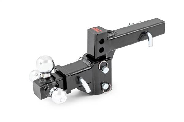 Rough Country Lift Kits & Suspension | 1350 Offroad - Rough Country Class III 2-in Receiver Hitch, Multi-Ball, Adjustable Hitch - 99100 - Image 1