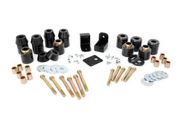 Rough Country Lift Kits & Suspension | 1350 Offroad - Rough Country Body Lift Kit, 1-in Lift, Grille Support Brkts. Shift Control Brkts, Grade 8 Hardware - RC607 - Image 1