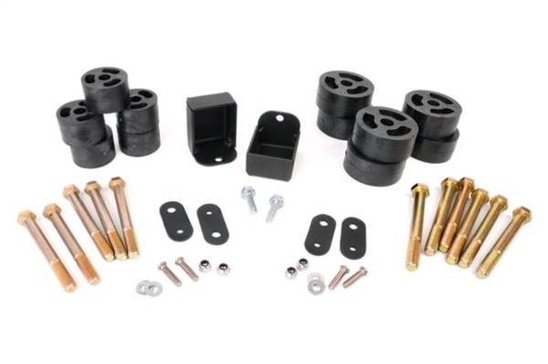 Rough Country Lift Kits & Suspension | 1350 Offroad - Rough Country Body Lift Kit, 1.25-in Lift, Radiator Shroud Relocation Brkts. Front Core Support Brkts - RC608 - Image 1