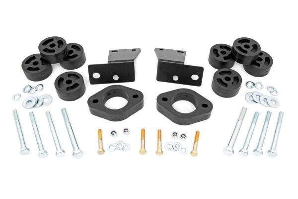 Rough Country Lift Kits & Suspension | 1350 Offroad - Rough Country Body Lift Kit, 1.25-in Spacers Nest, Body Mounts, Driver Passenger Side Rear Bumper Brackets - RC614 - Image 1