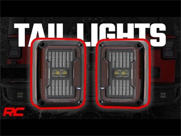 Rough Country Lift Kits & Suspension | 1350 Offroad - Rough Country Tail Lights, LED, Waterproof, Heat Resistant - RCH5800 - Image 1