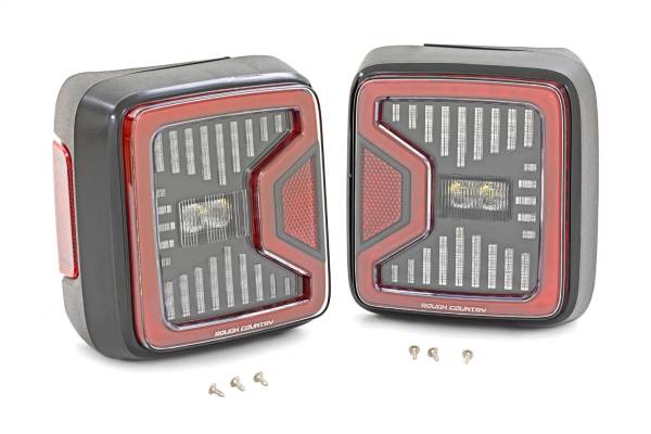 Rough Country Lift Kits & Suspension | 1350 Offroad - Rough Country Tail Lights, LED, Waterproof, Heat Resistant - RCH5900 - Image 1
