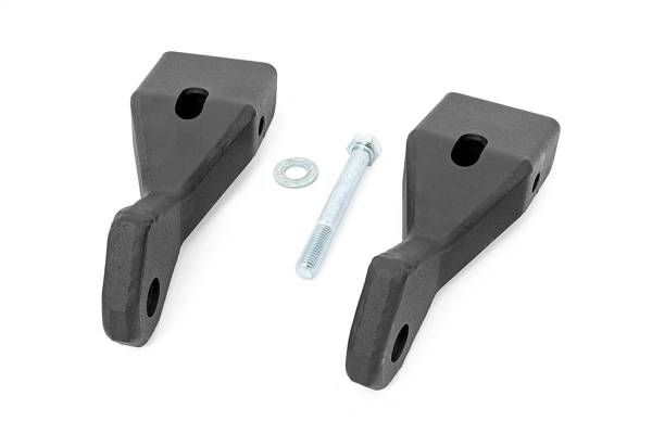 Rough Country Lift Kits & Suspension | 1350 Offroad - Rough Country Tow Hook To Shackle Conversion Kit, 3/4-in D-Ring, Steel Construction, Powder Coated Black - RS148 - Image 1